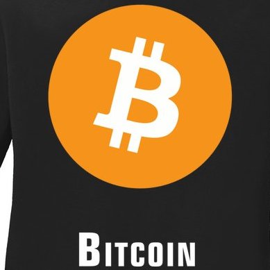 Bitcoin Classic Ladies Missy Fit Long Sleeve Shirt