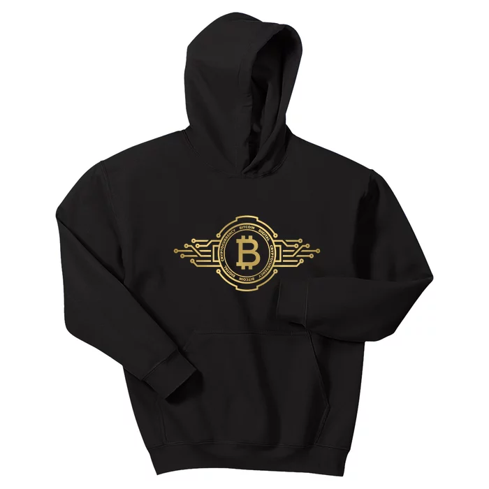 Bitcoin Crypto Coin Kids Hoodie