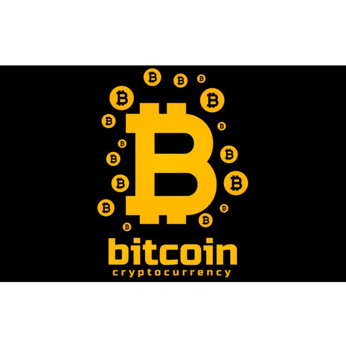 Bitcoin Cryptocurrency Logo Bumper Sticker