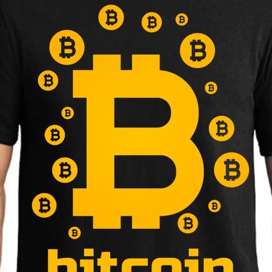 Bitcoin Cryptocurrency Logo Pajama Set