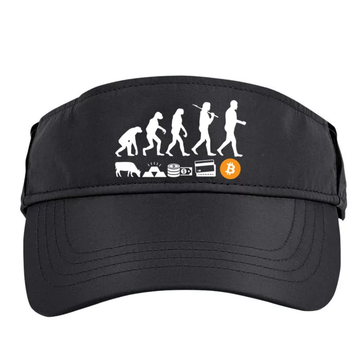 Bitcoin Evolution Adult Drive Performance Visor