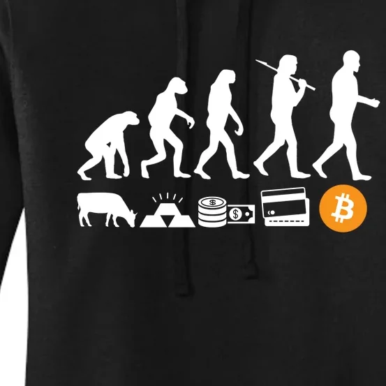 Bitcoin Evolution Women's Pullover Hoodie