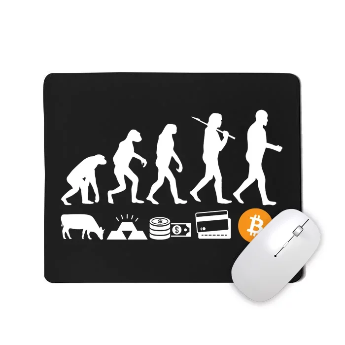 Bitcoin Evolution Mousepad