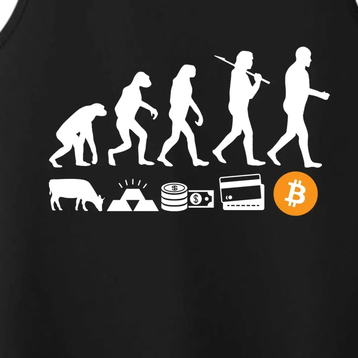 Bitcoin Evolution Performance Tank