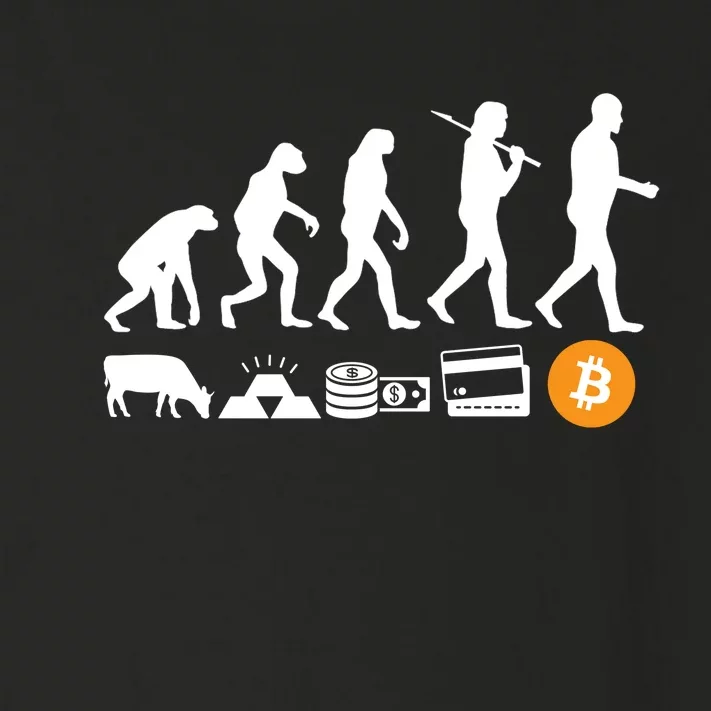 Bitcoin Evolution Toddler Long Sleeve Shirt