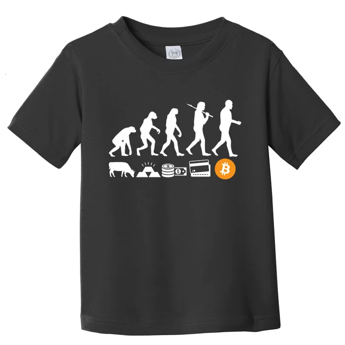 Bitcoin Evolution Toddler T-Shirt