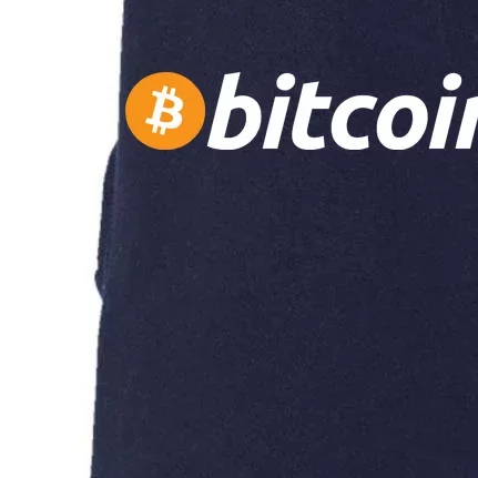 Bitcoin Logo Doggie 3-End Fleece Hoodie