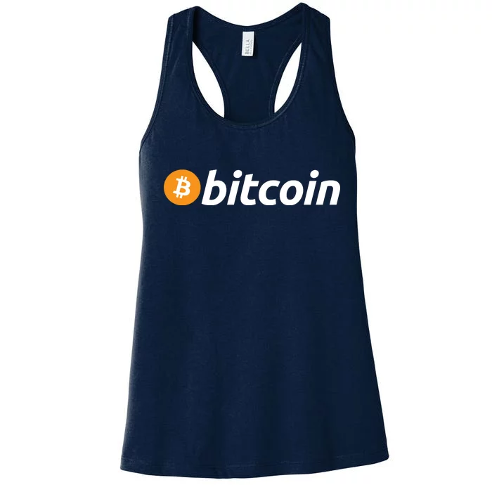 Bitcoin Logo Women's Racerback Tank