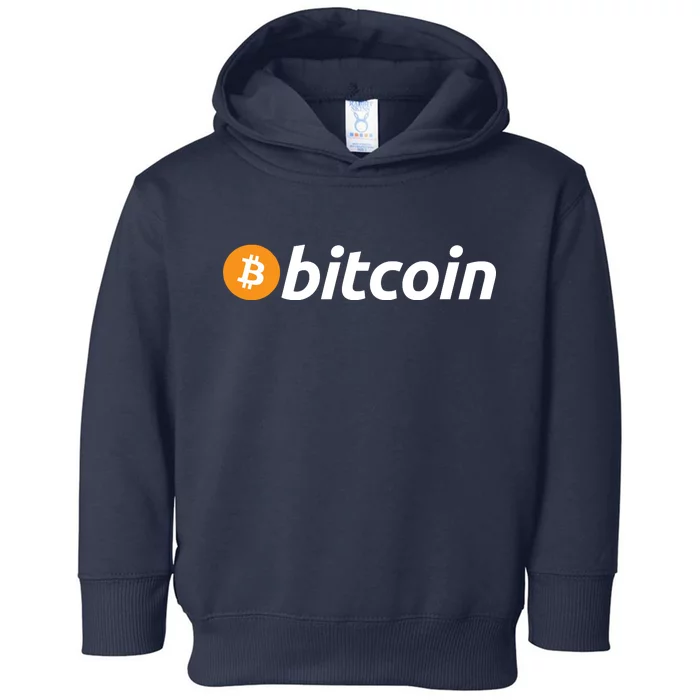 Bitcoin Logo Toddler Hoodie