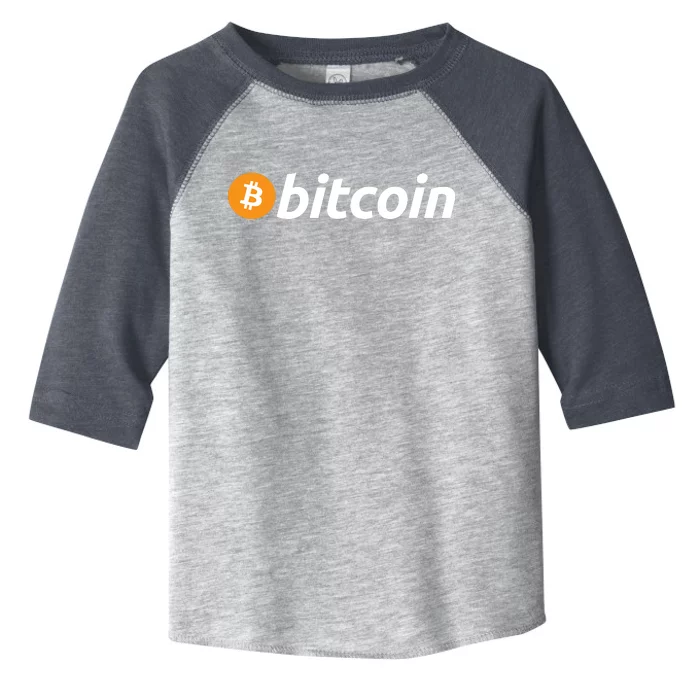 Bitcoin Logo Toddler Fine Jersey T-Shirt