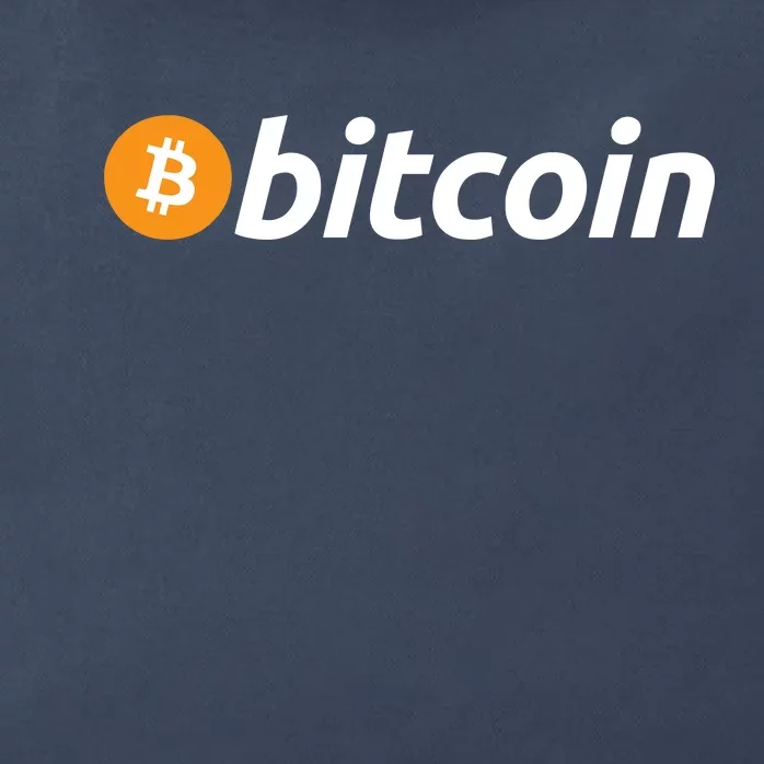 Bitcoin Logo Zip Tote Bag