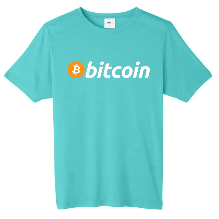 Bitcoin Logo ChromaSoft Performance T-Shirt