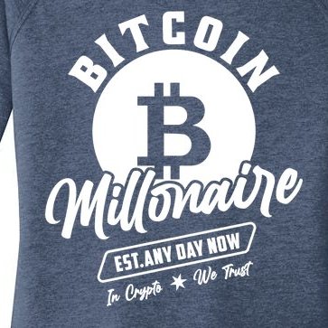 Bitcoin Millionaire In Crypto We Trust Women’s Perfect Tri Tunic Long Sleeve Shirt
