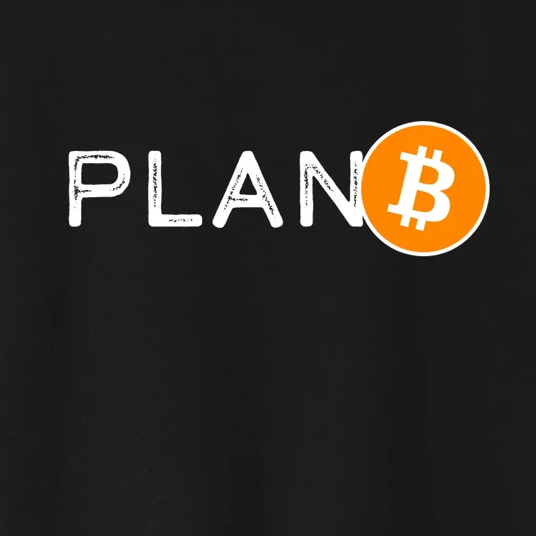 BitCoin PlanB Women's Crop Top Tee