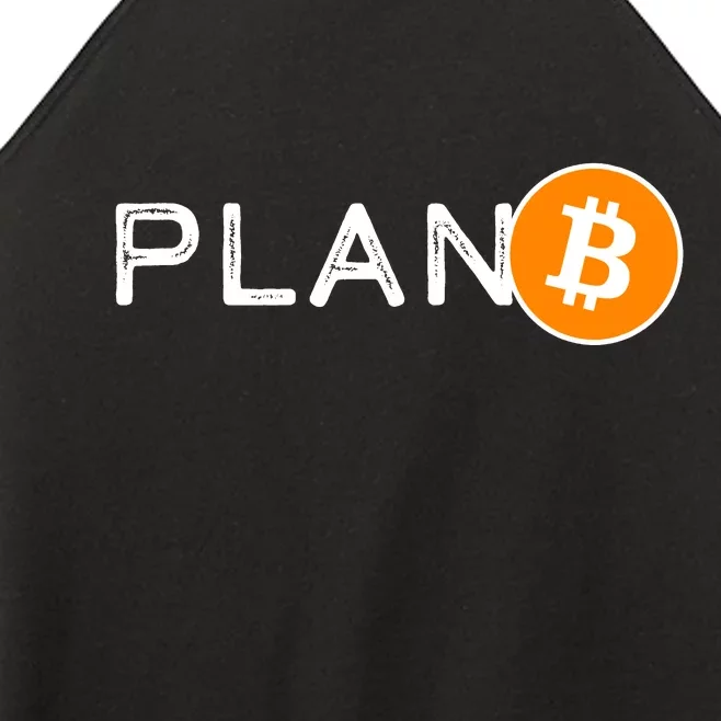 BitCoin PlanB Women’s Perfect Tri Rocker Tank