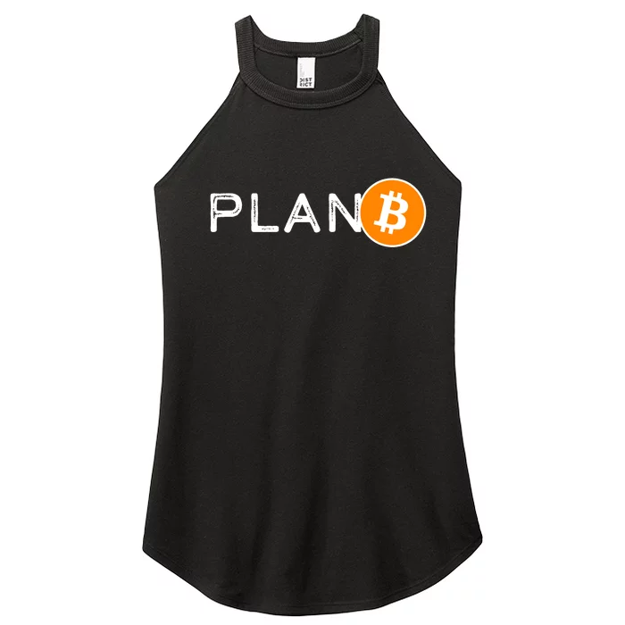 BitCoin PlanB Women’s Perfect Tri Rocker Tank