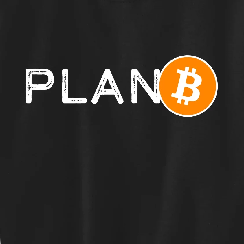 BitCoin PlanB Kids Sweatshirt