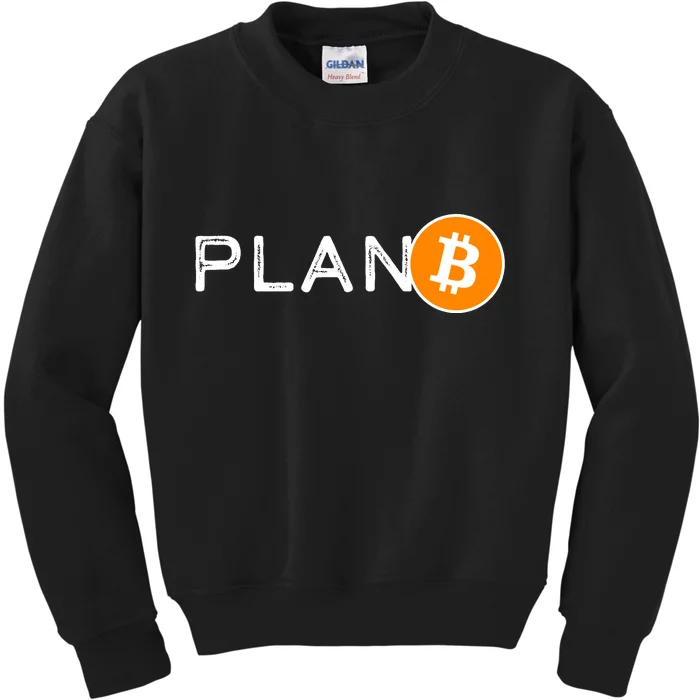 BitCoin PlanB Kids Sweatshirt