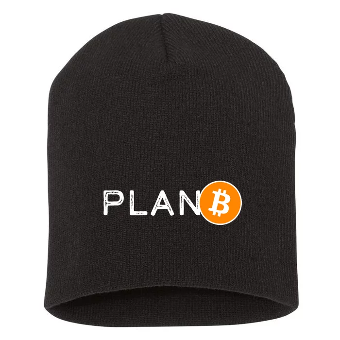 BitCoin PlanB Short Acrylic Beanie