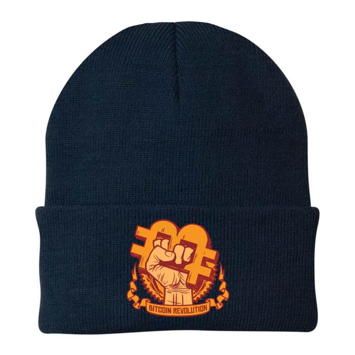 Bitcoin Revolution Knit Cap Winter Beanie