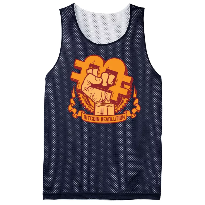 Bitcoin Revolution Mesh Reversible Basketball Jersey Tank