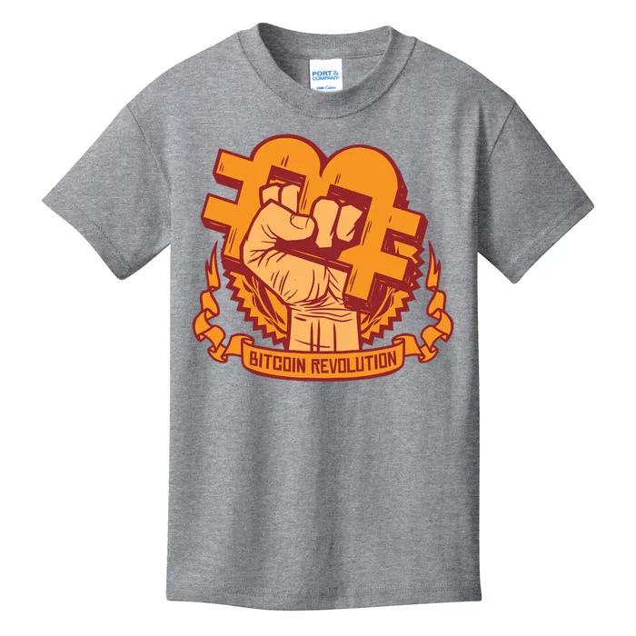 Bitcoin Revolution Kids T-Shirt