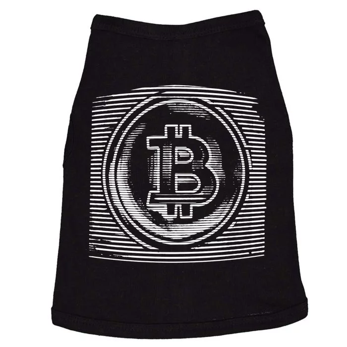 Bitcoin Static Logo Doggie Tank