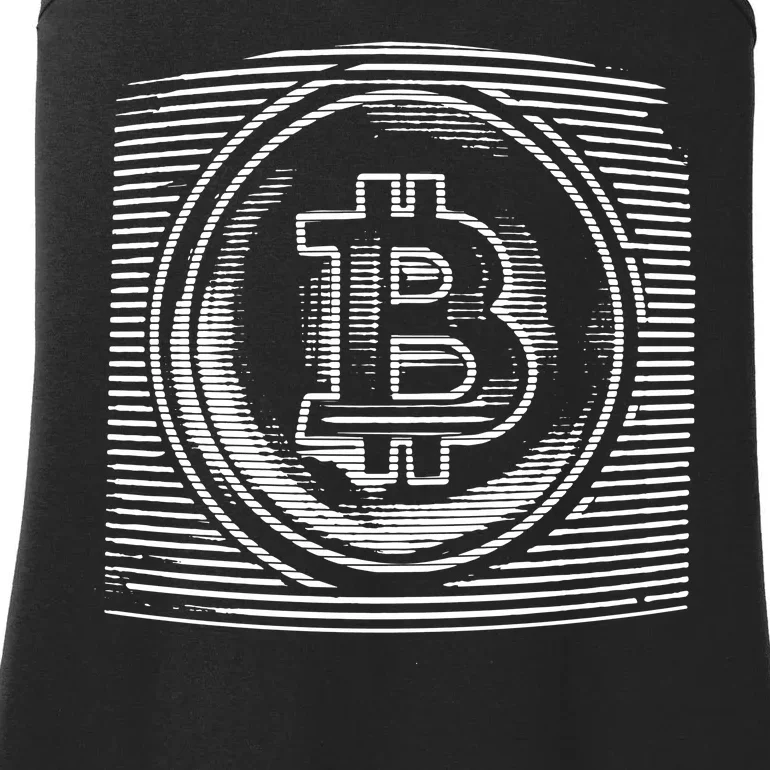 Bitcoin Static Logo Ladies Essential Tank