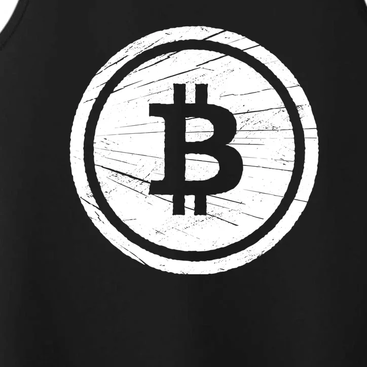 Bitcoin Symbol Performance Tank