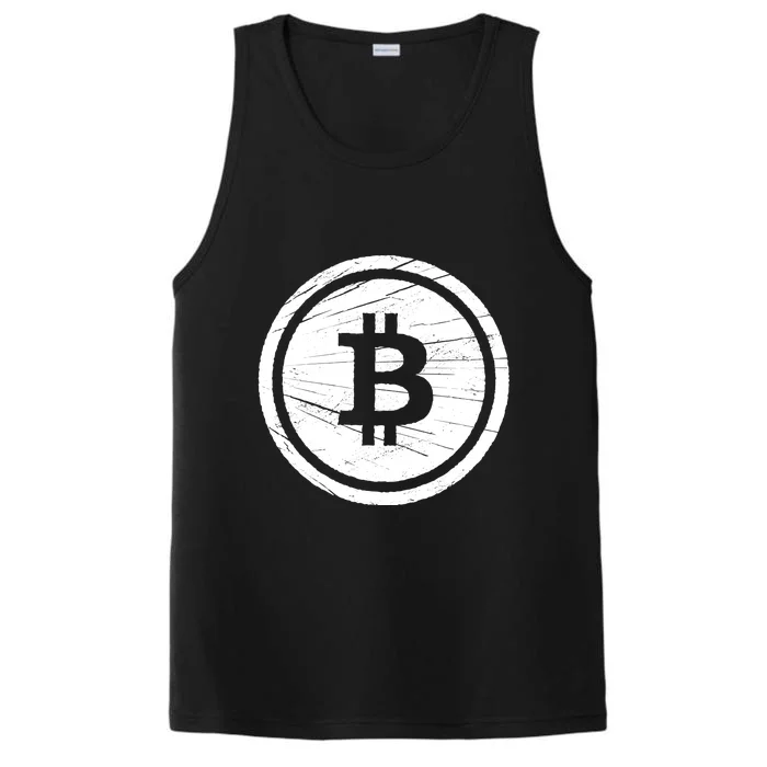 Bitcoin Symbol Performance Tank