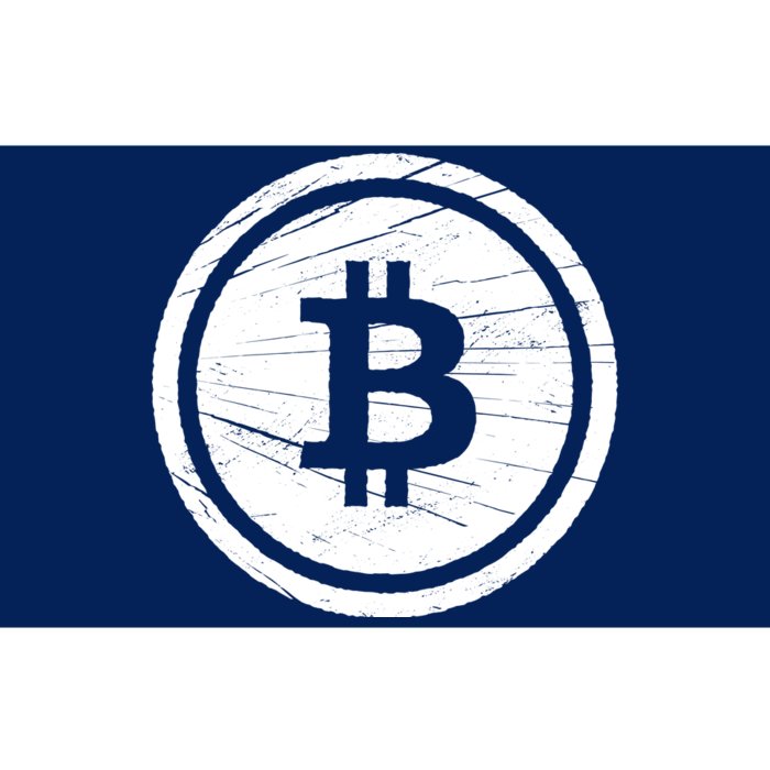 Bitcoin Symbol Bumper Sticker