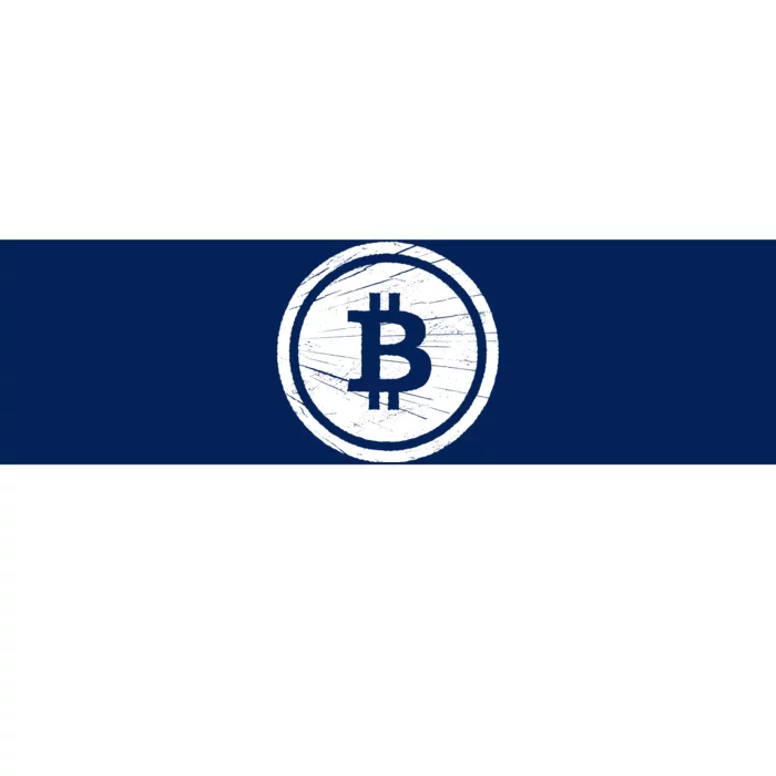 Bitcoin Symbol Bumper Sticker