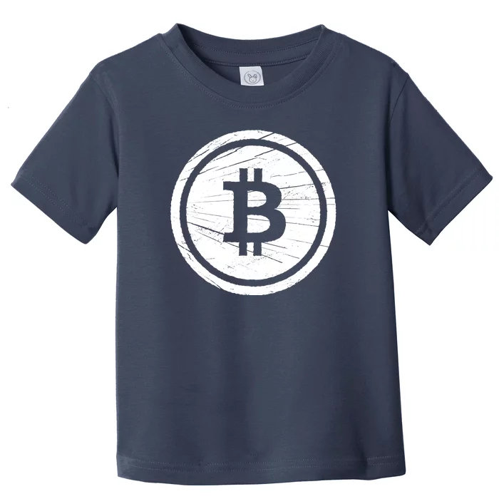 Bitcoin Symbol Toddler T-Shirt