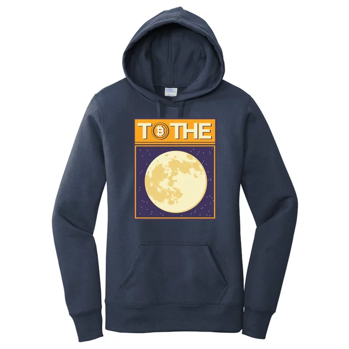 Bitcoin To The Moon Women's Pullover Hoodie