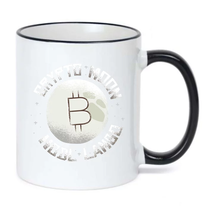 Bitcoin to the Moon Hodl Lambo Crypto Currency Black Color Changing Mug