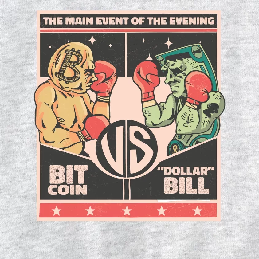 Bitcoin Vs Dollar Kids Sweatshirt