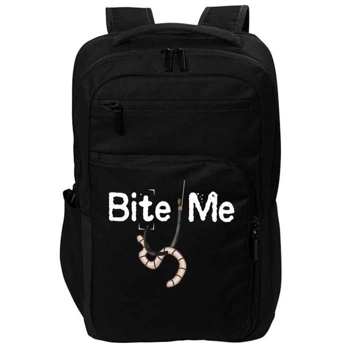 Bite Me Fish Hook Impact Tech Backpack