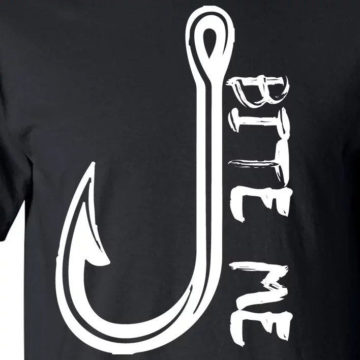 Bite Me Fishing Hook Tall T-Shirt