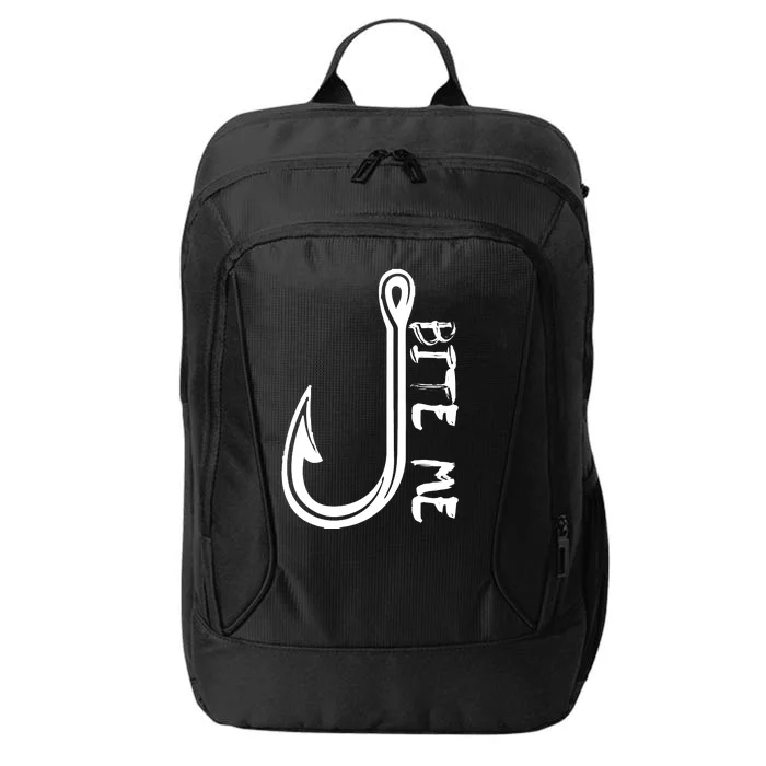 Bite Me Fishing Hook City Backpack