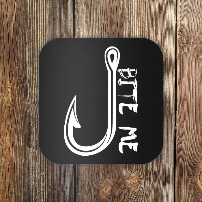 Bite Me Fishing Hook Coaster