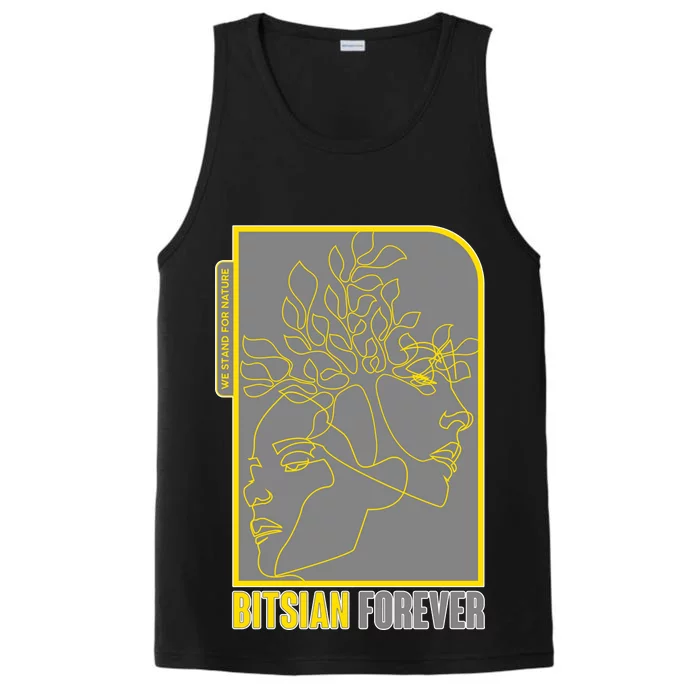 Bitsian Forever We Stand For Nature Performance Tank