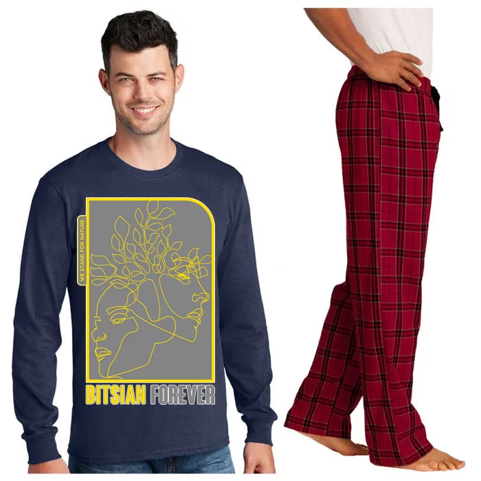 Bitsian Forever We Stand For Nature Long Sleeve Pajama Set