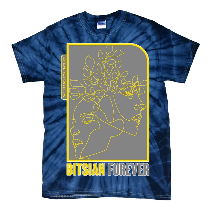 Bitsian Forever We Stand For Nature Tie-Dye T-Shirt