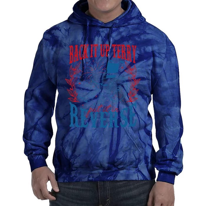 Back It Up Terry Put It In Reverse Firework 4th Of July Tie Dye Hoodie