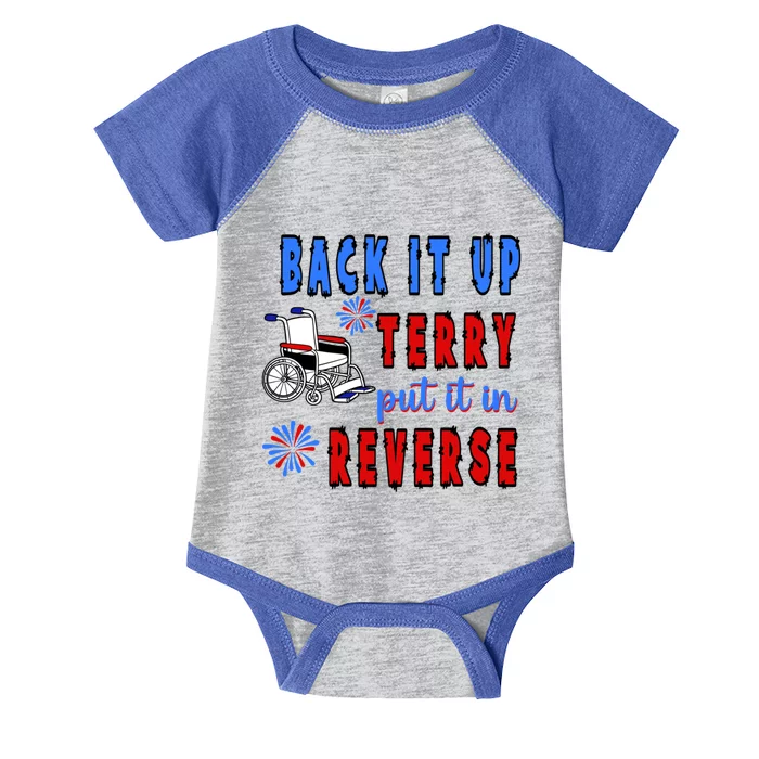 Back It Up Terry Put It In Reverse Gift Infant Baby Jersey Bodysuit