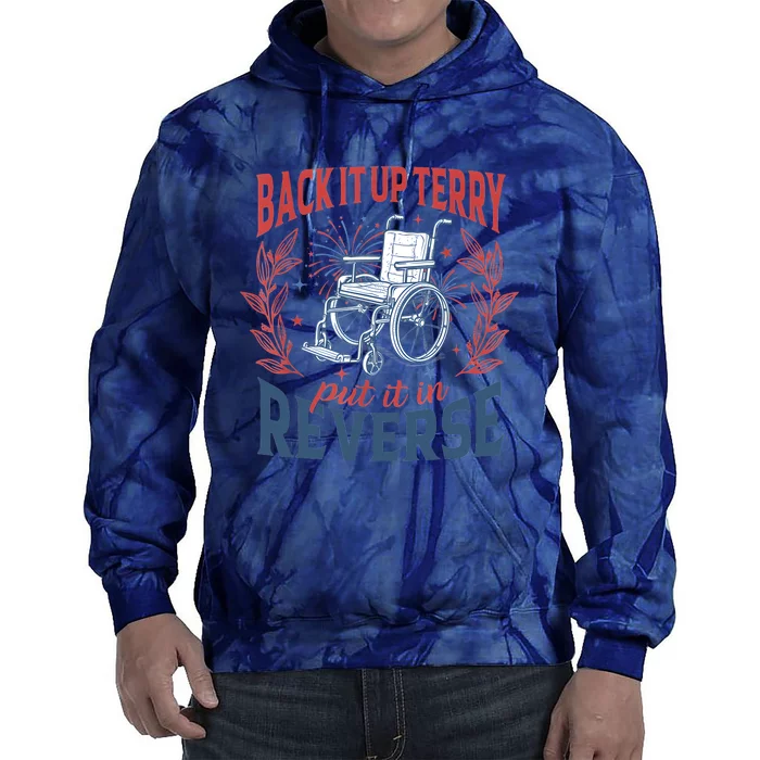 Back It Up Terry Put It In Reverse Firework 4th Of July Tie Dye Hoodie