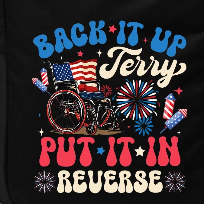 Back It Up Terry Put It In Reverse Firework 4th Of July Impact Tech Backpack