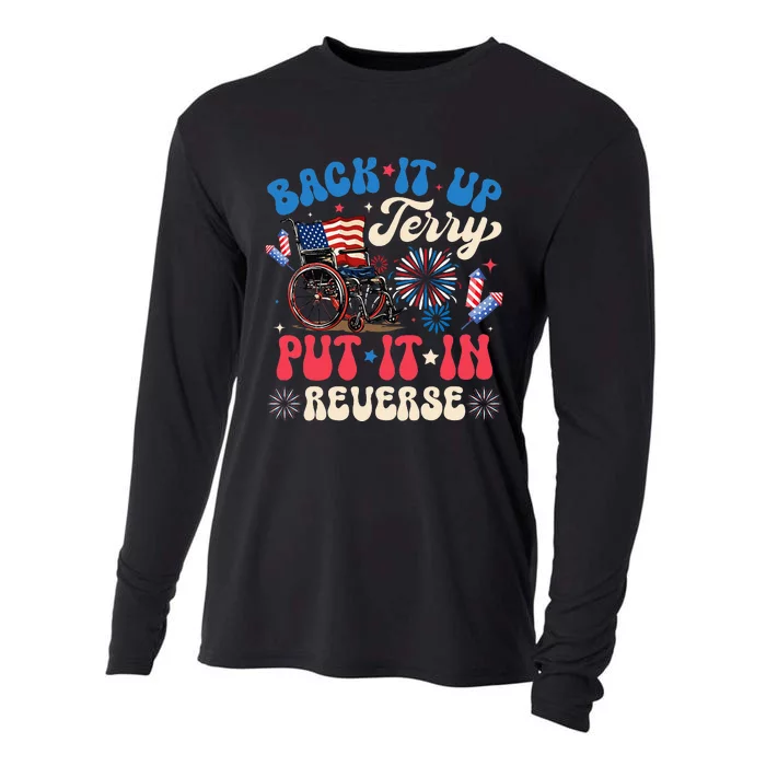 Back It Up Terry Put It In Reverse Firework 4th Of July Cooling Performance Long Sleeve Crew