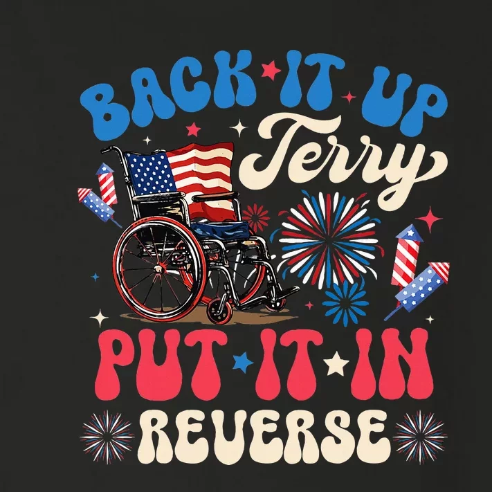 Back It Up Terry Put It In Reverse Firework 4th Of July Toddler Long Sleeve Shirt