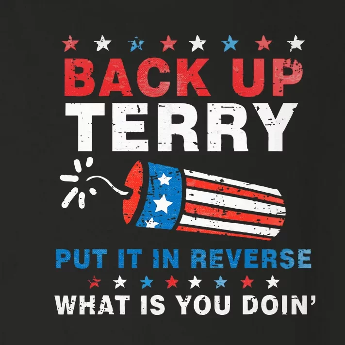 Back It Up Terry Put It In Reverse July 4th Fireworks Terry Toddler Long Sleeve Shirt